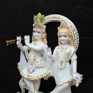 Marble Lord Radha Krishna Statue