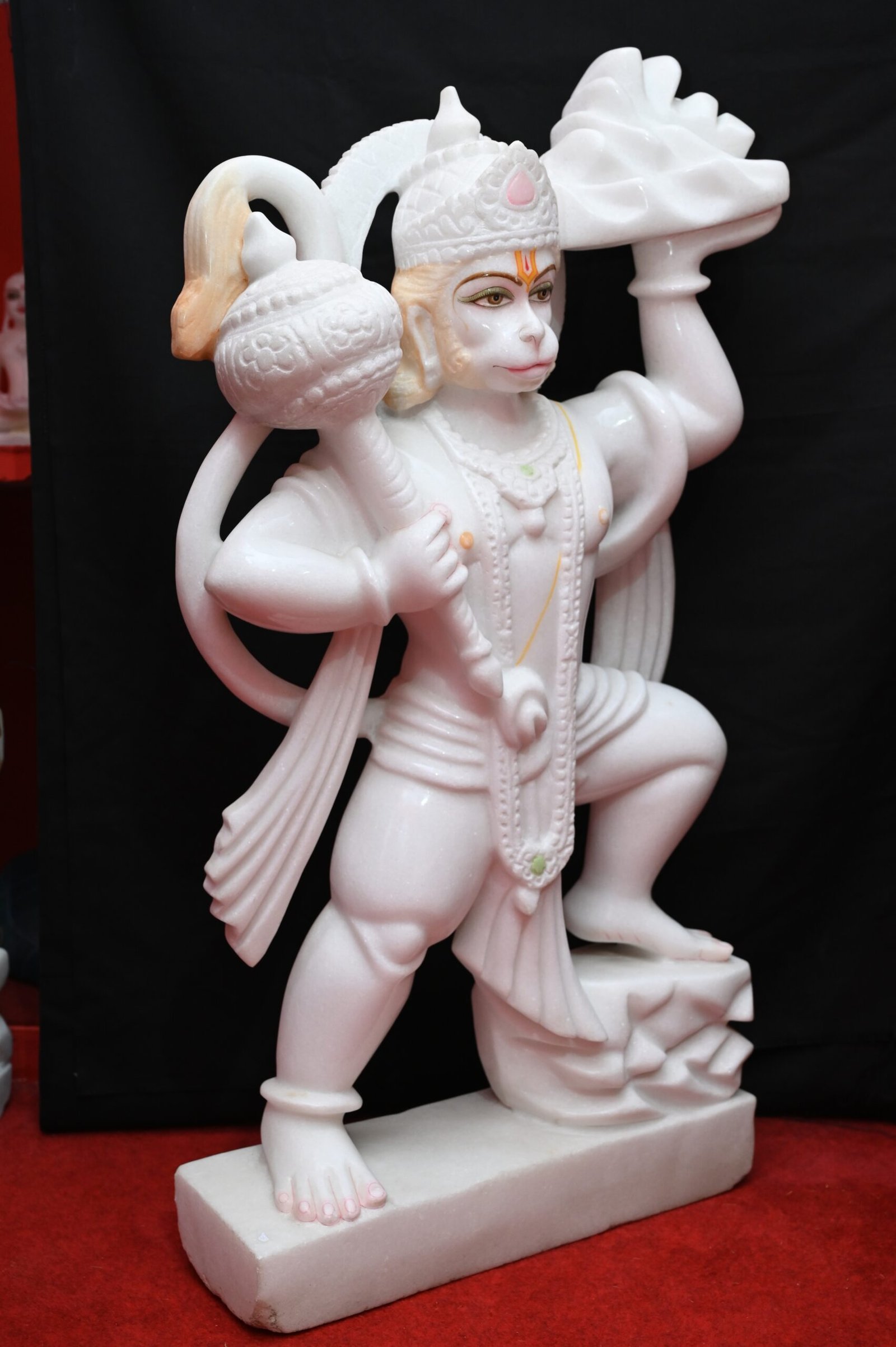 Marble Lord Hanuman Statue Saloniartsindia