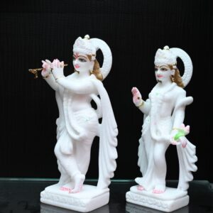 Marble lord Radha Krishna Statue