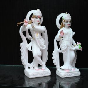 Marble Lord Radha Krishna Statue