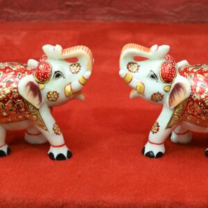 Home Decore – Mini Decorative Animal Figure- Red