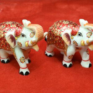 Home Decore - Mini Decorative Animal Figure- Red