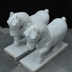 Marble pair of Horse